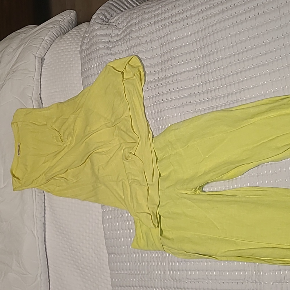 Fresh Laundry Yellow Top and Bottom Set